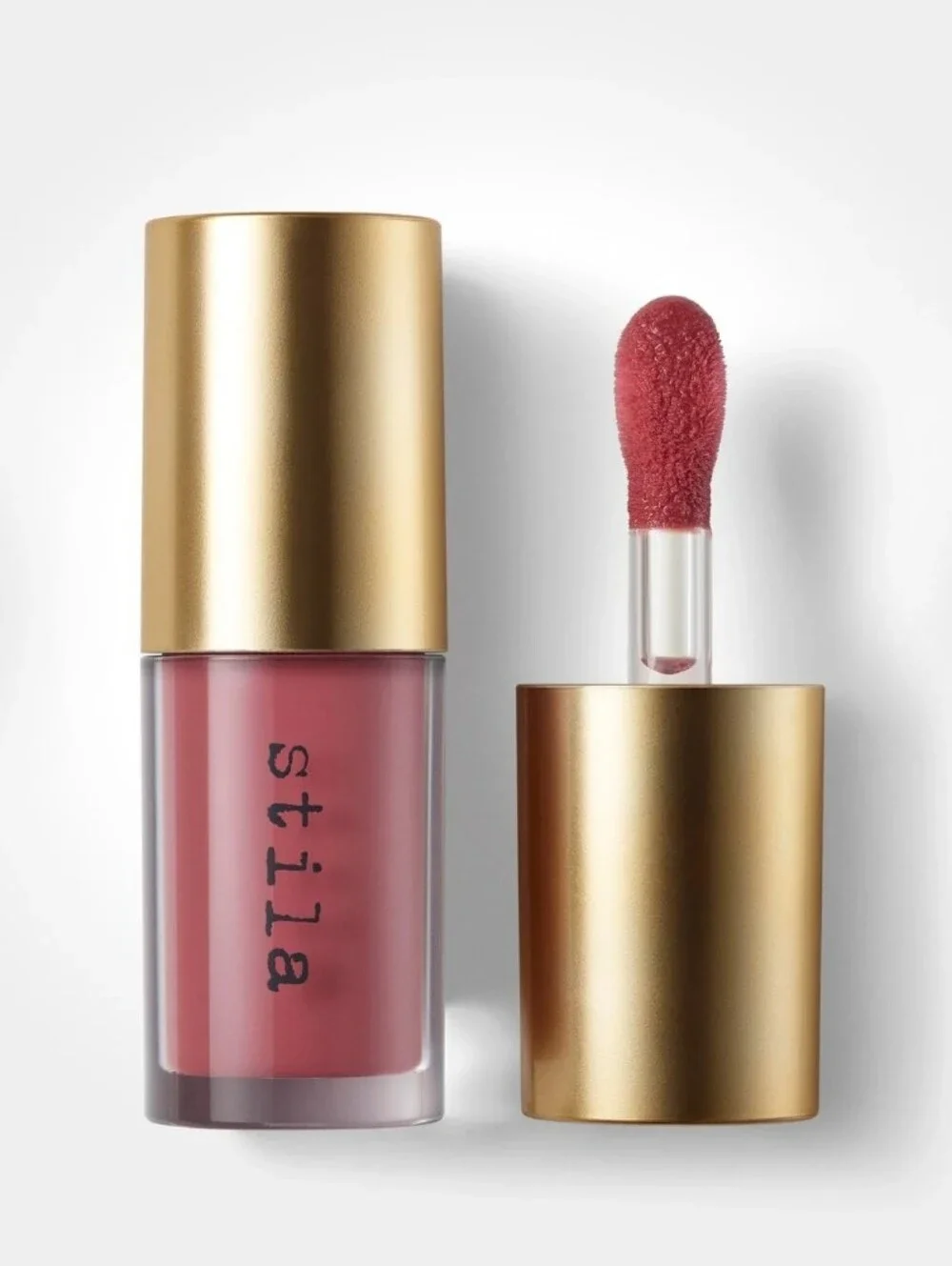 Stila  Heaven's Dew Gel Lip Oil - Ballerina (Sheer Dusty Rose) - NEW